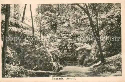 AK / Ansichtskarte Eisenach_Thueringen Annatal Eisenach Thueringen