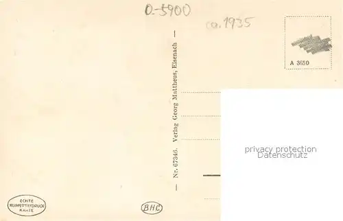 AK / Ansichtskarte Eisenach_Thueringen Lutherdenkmal und Carlsplatz Kupfertiefdruck Eisenach Thueringen