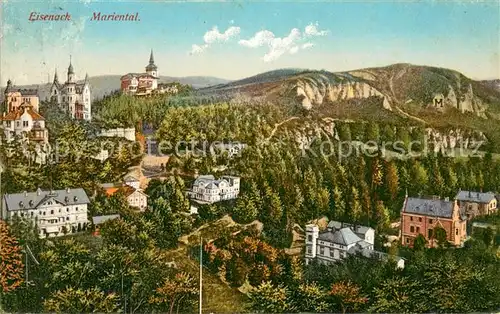 AK / Ansichtskarte Eisenach_Thueringen Panorama Mariental Eisenach Thueringen