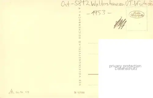 AK / Ansichtskarte Schmerbach_Emsetal Kirche mit Glockenturm Schmerbach Emsetal