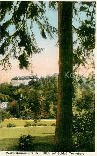 AK / Ansichtskarte Waltershausen_Gotha Blick auf Schloss Tenneberg Waltershausen Gotha