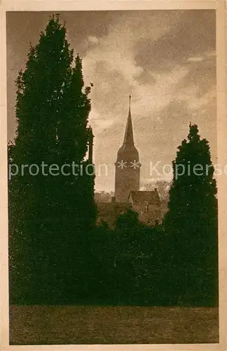 AK / Ansichtskarte Weimar__Thueringen Blick auf die Jakobskirch 