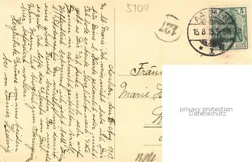 AK / Ansichtskarte Aachen Dom Chor Innenansicht Aachen