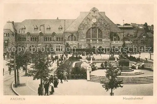 AK / Ansichtskarte Aachen Hauptbahnhof Aachen