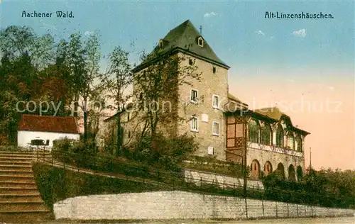 AK / Ansichtskarte Aachen Aachener Wald Alt Lizenshaeuschen Aachen