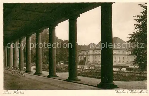 AK / Ansichtskarte Aachen Kurhaus Wandelhalle Aachen