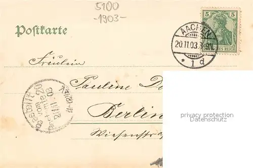 AK / Ansichtskarte Aachen Frankenburg Aachen