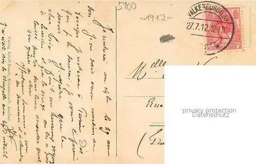 AK / Ansichtskarte Aachen Kaiser Dom Innenansicht Aachen