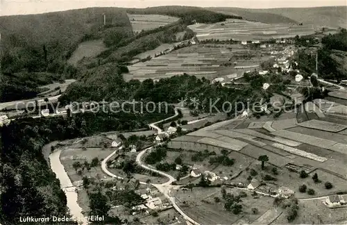 AK / Ansichtskarte Dedenborn Fliegeraufnahme Luftkurort Dedenborn