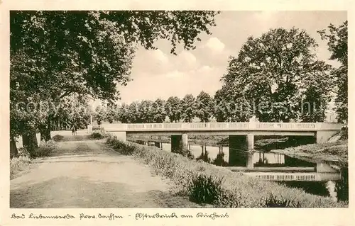 AK / Ansichtskarte Bad_Liebenstein Elsterbruecke am Kurpark Bad_Liebenstein