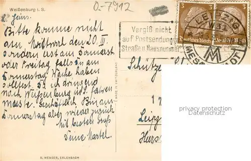 AK / Ansichtskarte Weissenburg_BE Ortsansicht Alpen Weissenburg BE