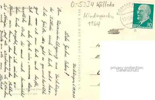 AK / Ansichtskarte Koelleda Kindergarten Koelleda