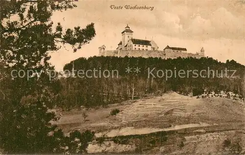 AK / Ansichtskarte Drei_Gleichen Veste Wachsenburg Feldpost Drei_Gleichen