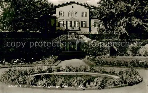 AK / Ansichtskarte Roisdorf Parksanatorium Roisdorf