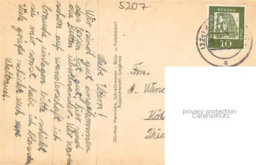 AK / Ansichtskarte Ruppichteroth Schullandheim der Stadt Koeln Ruppichteroth