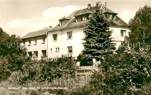 AK / Ansichtskarte Schuerdt Hotel Pension Waldhof Schuerdt