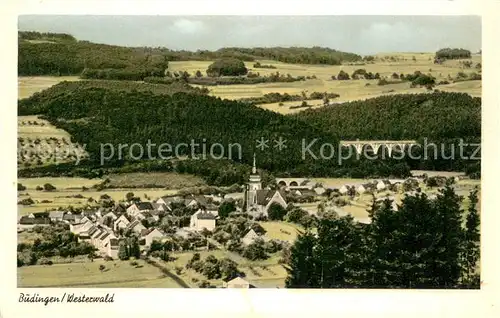 AK / Ansichtskarte Buedingen_Westerwald Panorama Buedingen_Westerwald