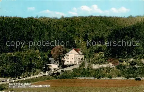 AK / Ansichtskarte Ehrlich_Westerwald Hotel Pension am Waldrand Ehrlich_Westerwald