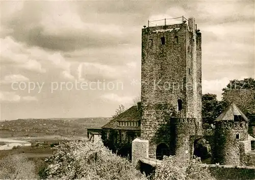 AK / Ansichtskarte Hattingen_Ruhr Burg Blankenstein Hattingen Ruhr