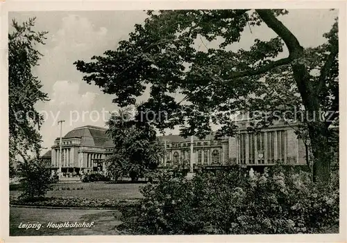 AK / Ansichtskarte Leipzig Hauptbahnhof Leipzig
