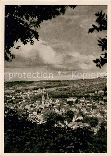 AK / Ansichtskarte Meiningen_Thueringen Panorama Meiningen Thueringen