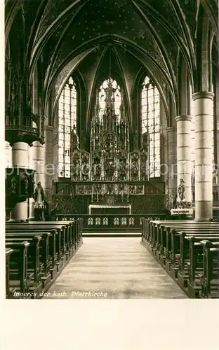 AK / Ansichtskarte Vreden Pfarrkirche Inneres Vreden