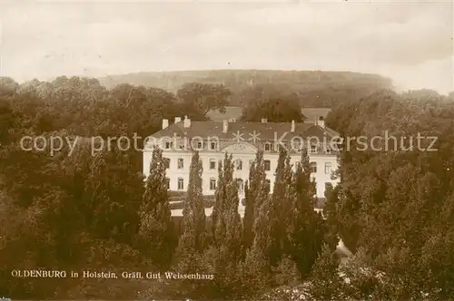 AK / Ansichtskarte Oldenburg_Holstein Graefl Gut Weissenhaus Oldenburg_Holstein