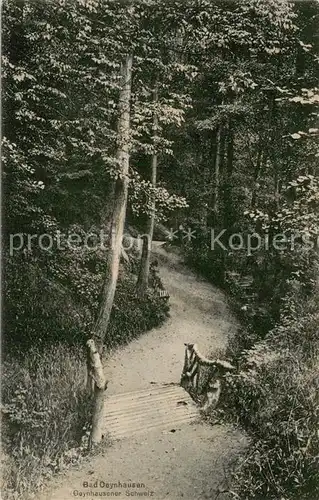 AK / Ansichtskarte Bad_Oeynhausen Partie in der Oeynhausener Schweiz Bad_Oeynhausen