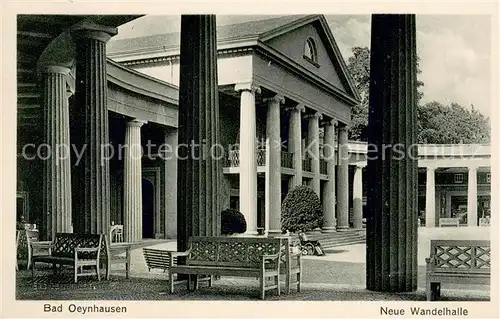 AK / Ansichtskarte Bad_Oeynhausen Neue Wandelhalle Bad_Oeynhausen