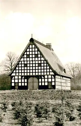 AK / Ansichtskarte Bad_Oeynhausen Heimatmuseum Bauernhaus von 1739 Bad_Oeynhausen