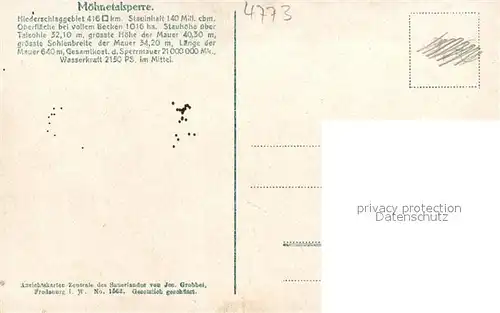 AK / Ansichtskarte Koerbecke_Moehnesee Moehnetalsperre Viadukt Koerbecke Moehnesee