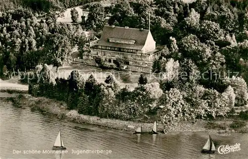 AK / Ansichtskarte Koerbecke_Moehnesee Jugendherberge Koerbecke Moehnesee