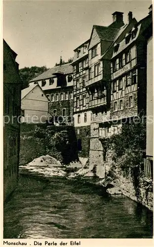 AK / Ansichtskarte Monschau Partie an der Rur Eifel Monschau