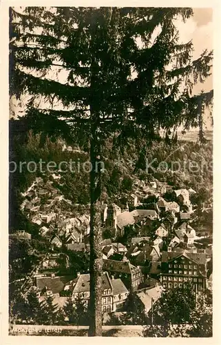 AK / Ansichtskarte Monschau Ortsansicht Eifel Monschau