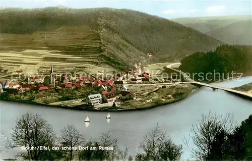 AK / Ansichtskarte Einruhr Dorf am Rhein Eifel Einruhr