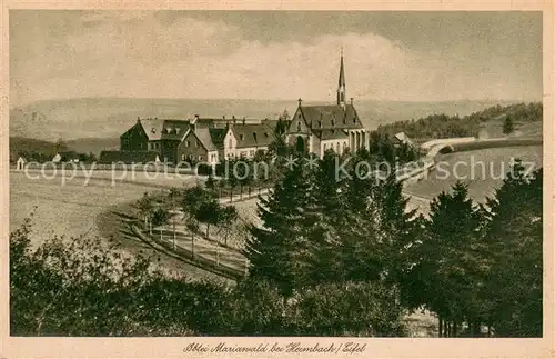 AK / Ansichtskarte Heimbach_Eifel Abtei Mariawald Heimbach Eifel