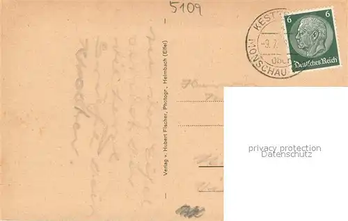 AK / Ansichtskarte Monschau Urbtalsperre Eifel Insel Krummenauel Monschau