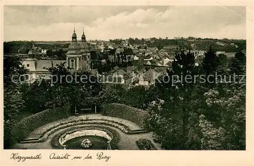 AK / Ansichtskarte Herzogenrath Aussicht von der Burg Herzogenrath