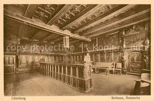 AK / Ansichtskarte Lueneburg Rathaus Raststube Lueneburg