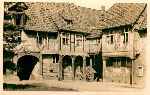 AK / Ansichtskarte Lueneburg Kloster Innenhof Lueneburg