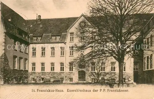 AK / Ansichtskarte Werl_Westfalen St Franziskus Haus Exerzitienhaus der PP Franziskaner Werl_Westfalen