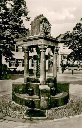 AK / Ansichtskarte Soest_DE_NRW Freiligrath Brunnen 