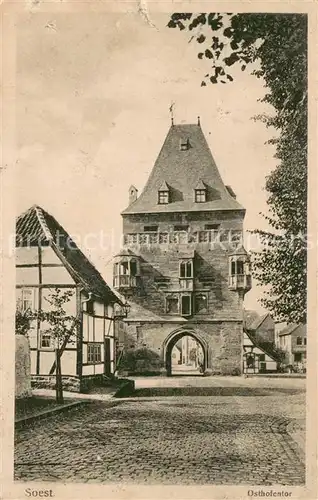 AK / Ansichtskarte Soest_DE_NRW Osthofentor 