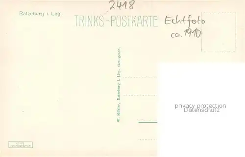 AK / Ansichtskarte Ratzeburg Dom Ratzeburg