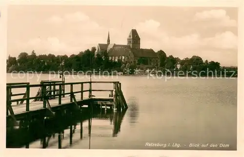 AK / Ansichtskarte Ratzeburg Blick zum Dom Ratzeburg