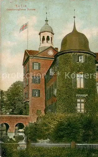 AK / Ansichtskarte Eutin Grossherzogliches Schloss Eutin