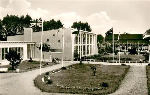 AK / Ansichtskarte Groemitz_Ostseebad Park Halle Groemitz_Ostseebad