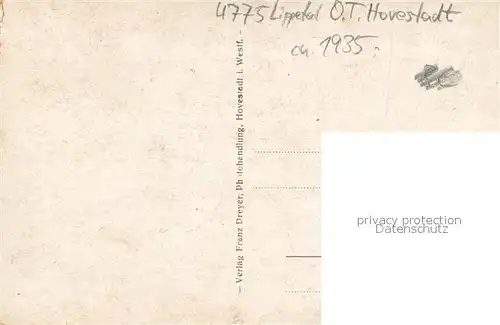 AK / Ansichtskarte Hovestadt Kirche Hovestadt