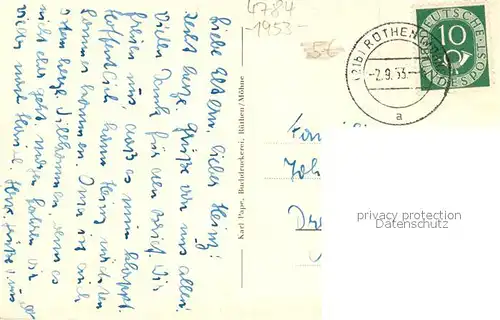 AK / Ansichtskarte Ruethen_Moehne Blick ins Bibertal Ruethen Moehne