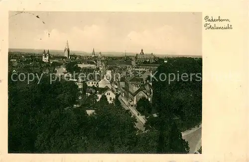 AK / Ansichtskarte Paderborn Panorama Paderborn